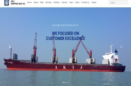 iBOS Creative Agency Provided UX/UI design services to the AKIJ Shipping Lines
